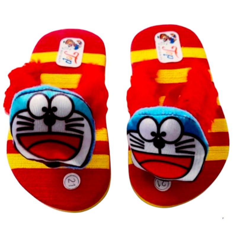 Sandal Baby kids Boneka Doraemon