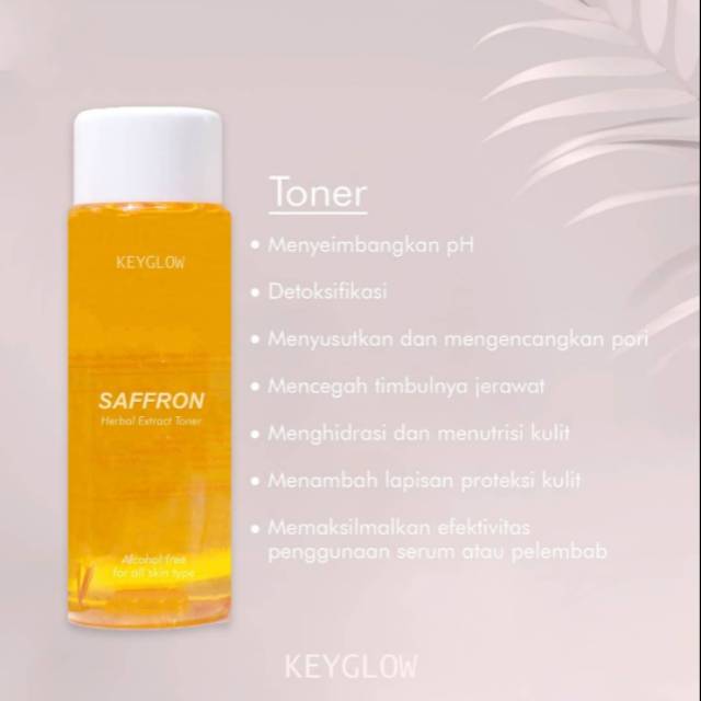 Keyglow Toner saffron