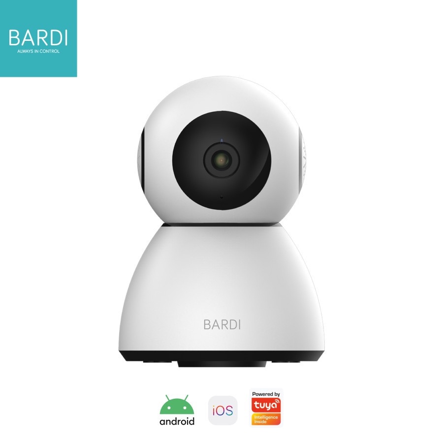 BARDI Smart Indoor PTZ IP Camera CCTV 1080p HD Wifi IoT Home Automation IPCAM iOS Android