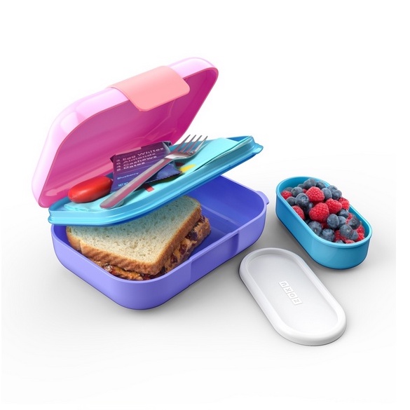 Zoku Neat Bento Lunchbox - Tempat Makan Anak Unik Tempat Makan Anak Anti Tumpah Kotak Makan Bento Anak Dan Dewasa Bekal Sekolah