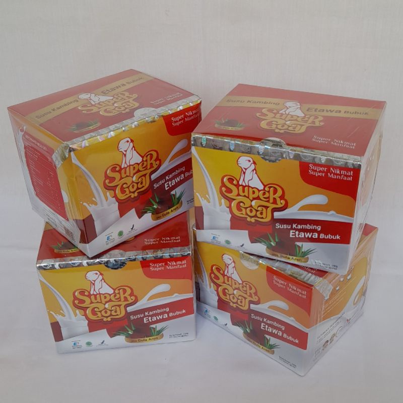 

Super Goat 4 Kotak Berat 1 kg Hemat Ongkir