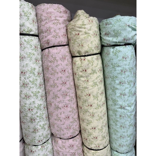 (Baru!) Kain RAYON URAGIRI IMPORT MOTIF Floral / Rubiah Bunga Exclusive