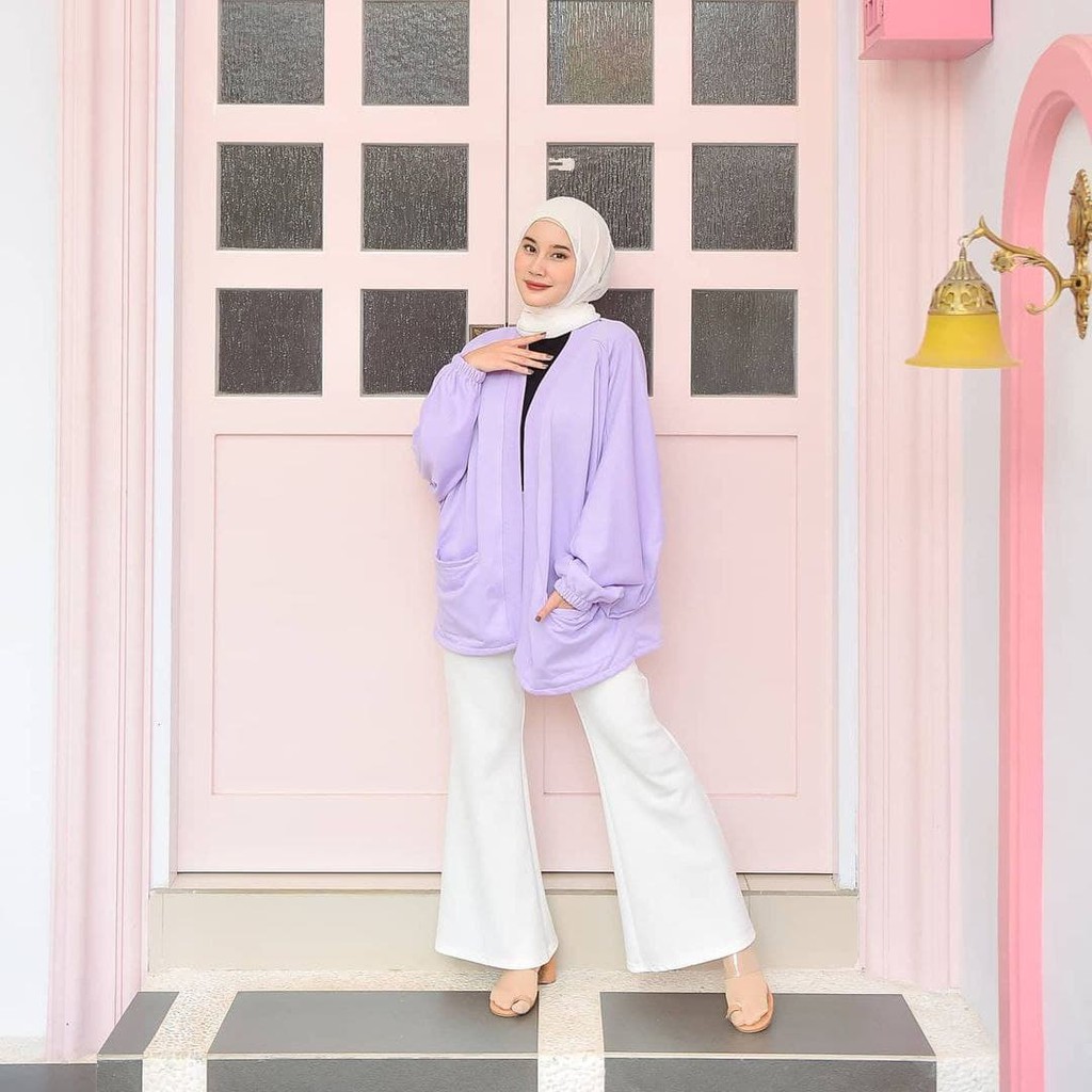 Nara Grosir - Keiko Oversize Outer | Fashion Terkini | Sweater Termurah