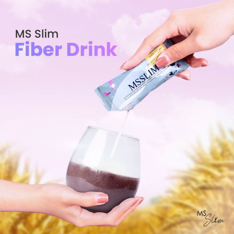 MS Slim Fiber drink MS Glow