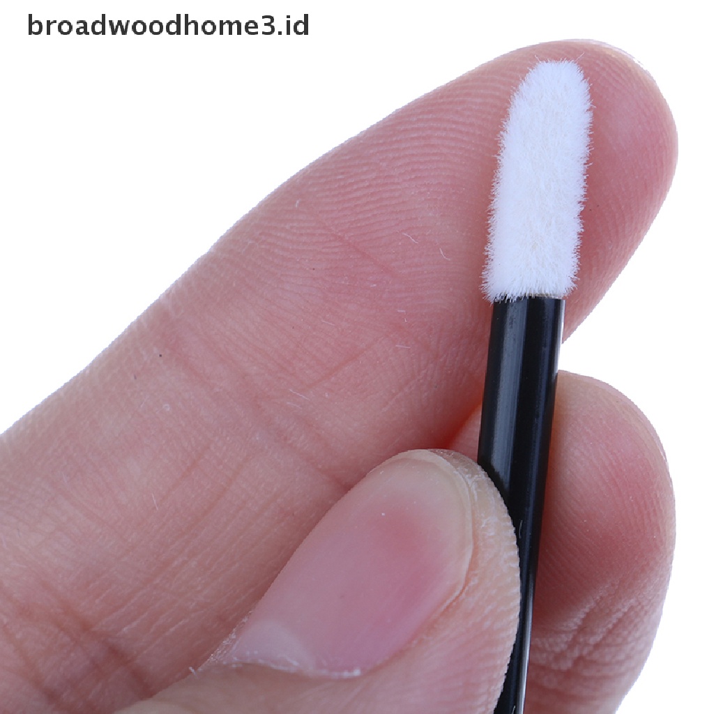 100pcs Brush Aplikator Lip Gloss Sekali Pakai