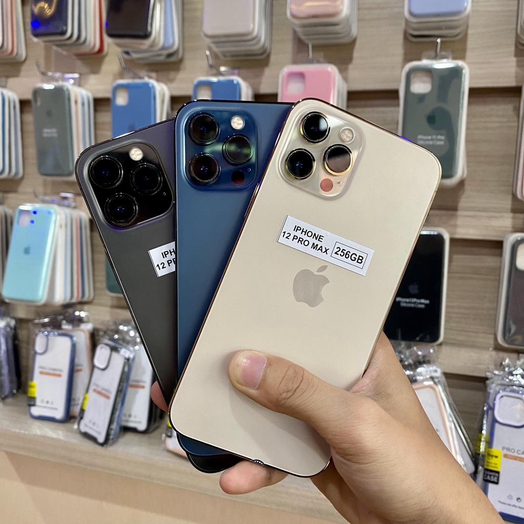 Jual Iphone 12 Pro Max 128gb & 256gb ex inter Fullset | Shopee Indonesia
