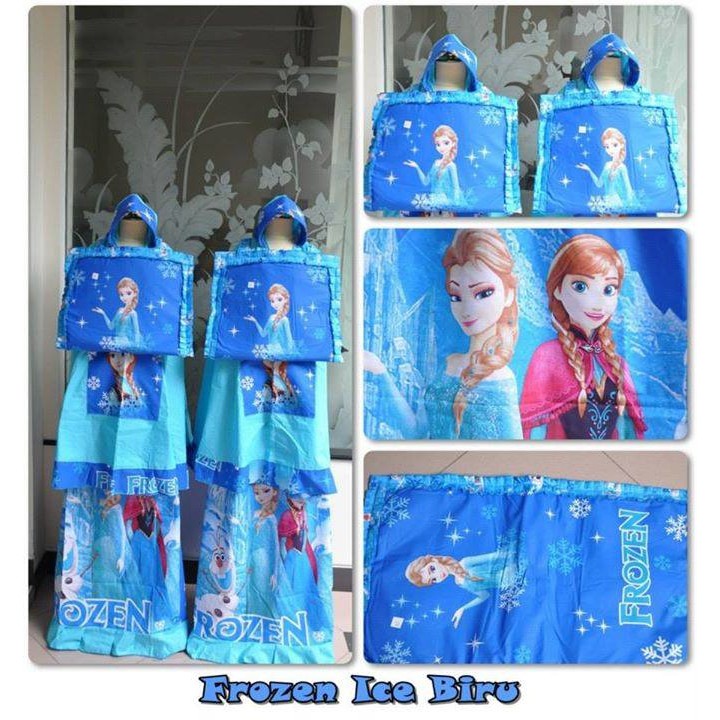 Mukena Anak Karakter XS Mukena Anak Karakter Frozen Ice XS