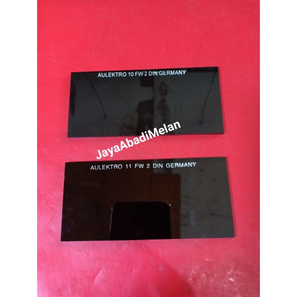 KACA LAS HITAM NO 10 NO 11