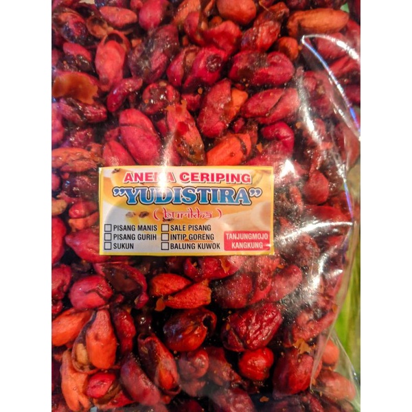 

Keripik Kulit Melinjo Pedas Manis Mantap 250gram