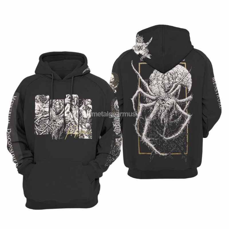 MENSTRUAL DISCONSUMED IDDM art complete - HOODIE original & berlicensi By Offcial band