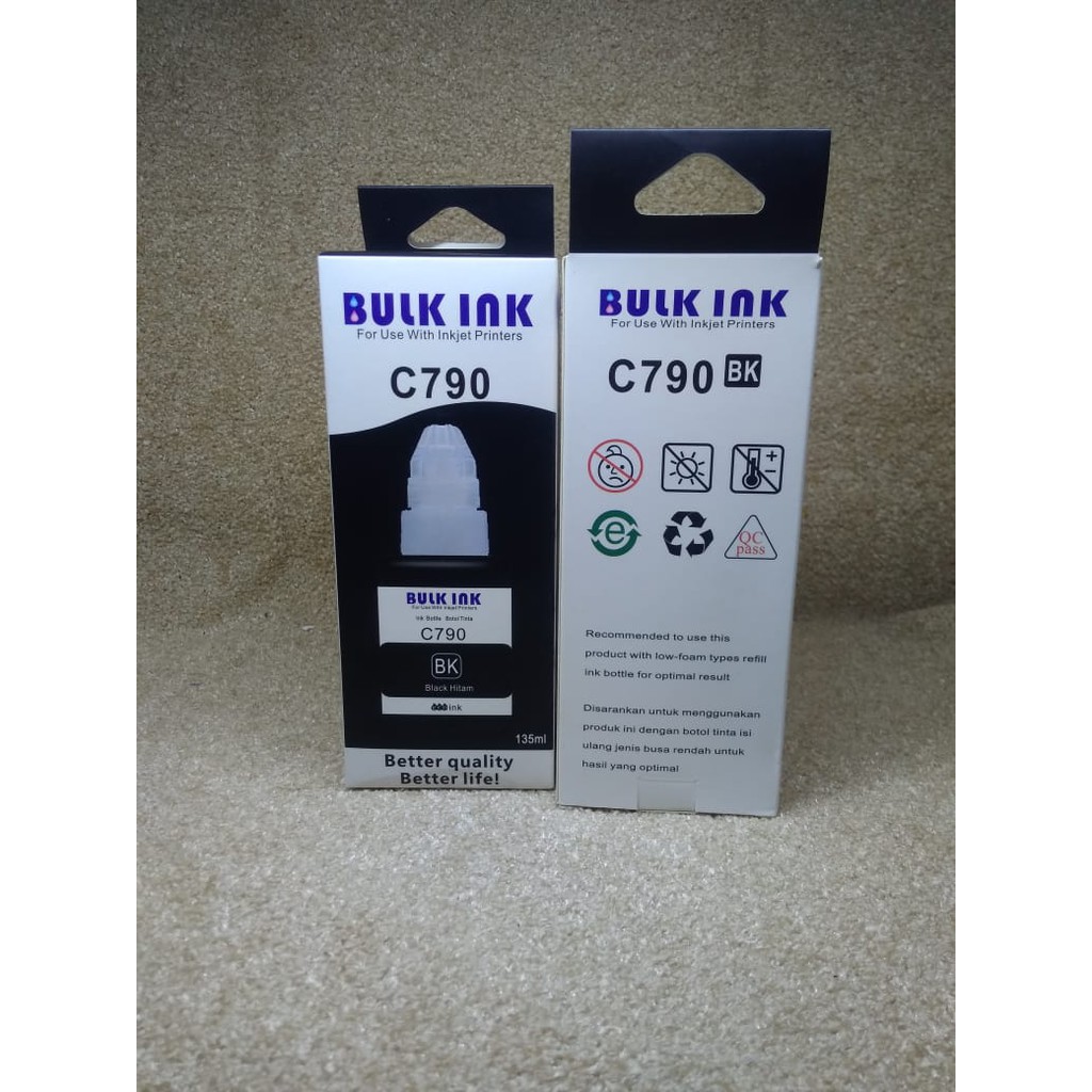 Tinta Canon C790 Black/Tinta Printer Canon G1000/G2000/G3000/4000