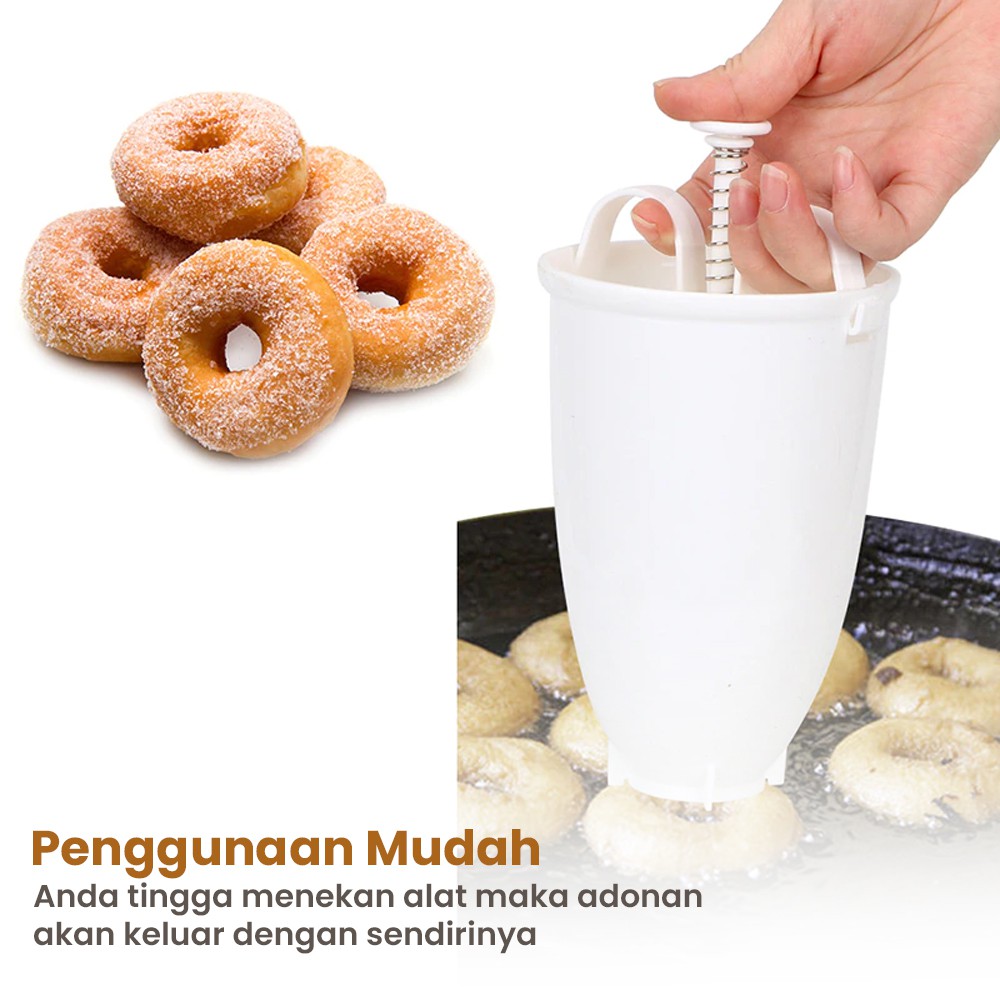 Alat Pembuat Adonan Donat Cetakan Donat Drop Donut Maker Tool