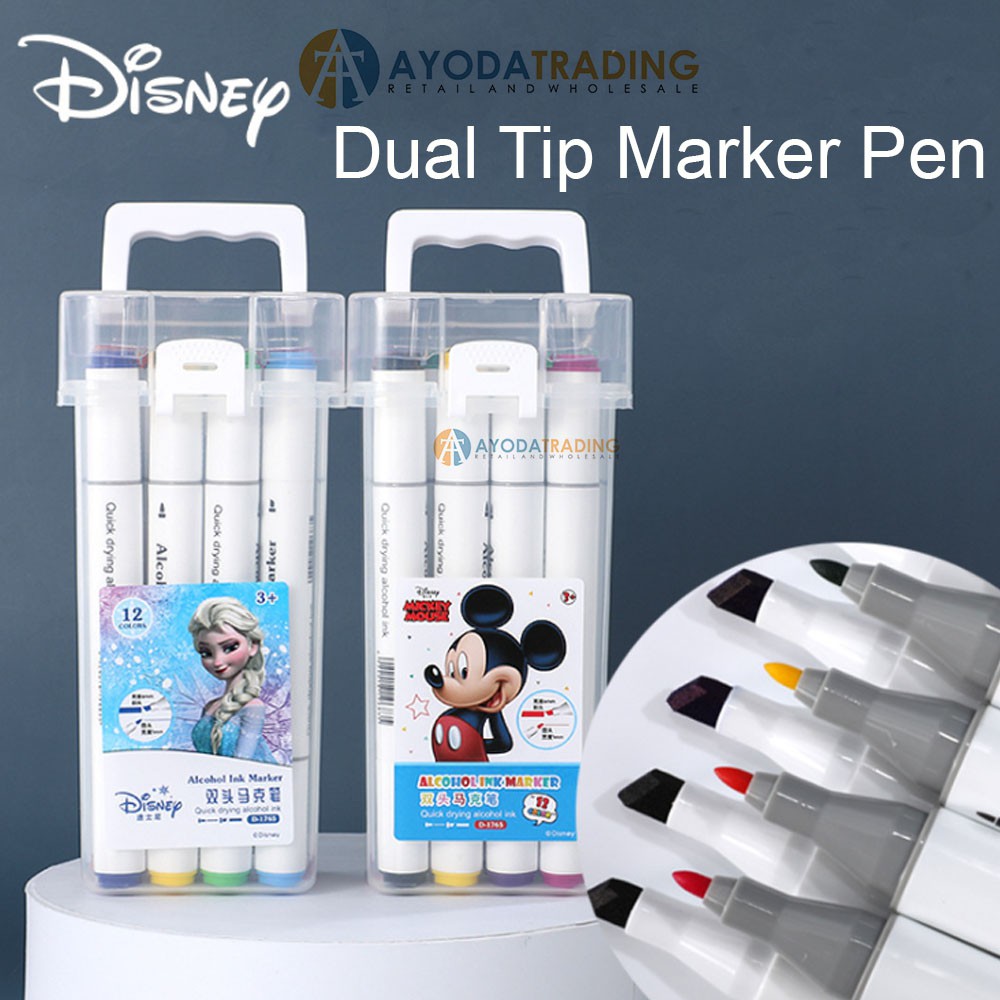 

Dual Tip Marker Disney 12 Colors