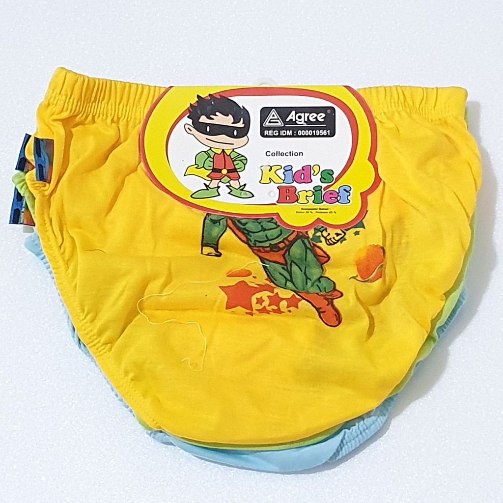 Celana Dalam / Underwear Anak Laki-laki Agree CA26 (Isi 3 Pieces)