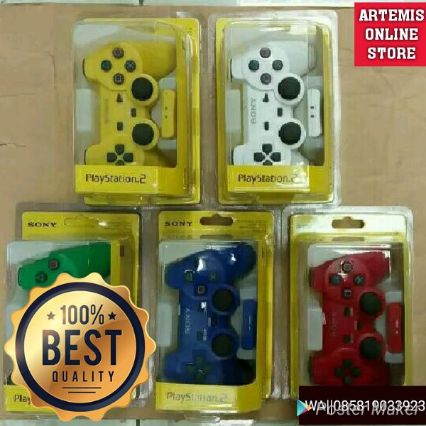 Paling Murah      Stik Wireless PS 2 Original SONY - STIK PS2 - STICK PS2 - JOYSTICK - STIK
