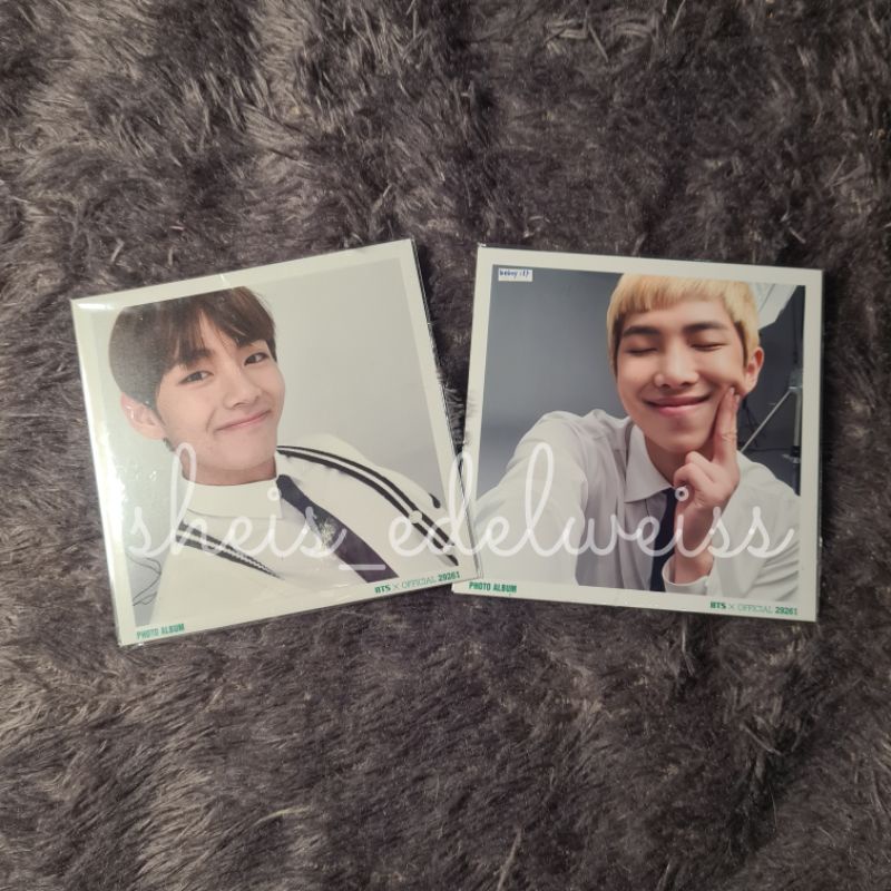 PHOTOCARD PHOTO ALBUM BTS THE WINGS TOUR NAMJOON RM TAEHYUNG V
