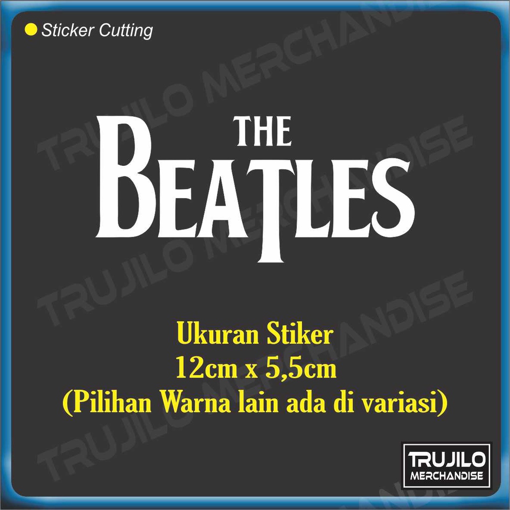 

The Beatles Band Cutting Stiker Musik