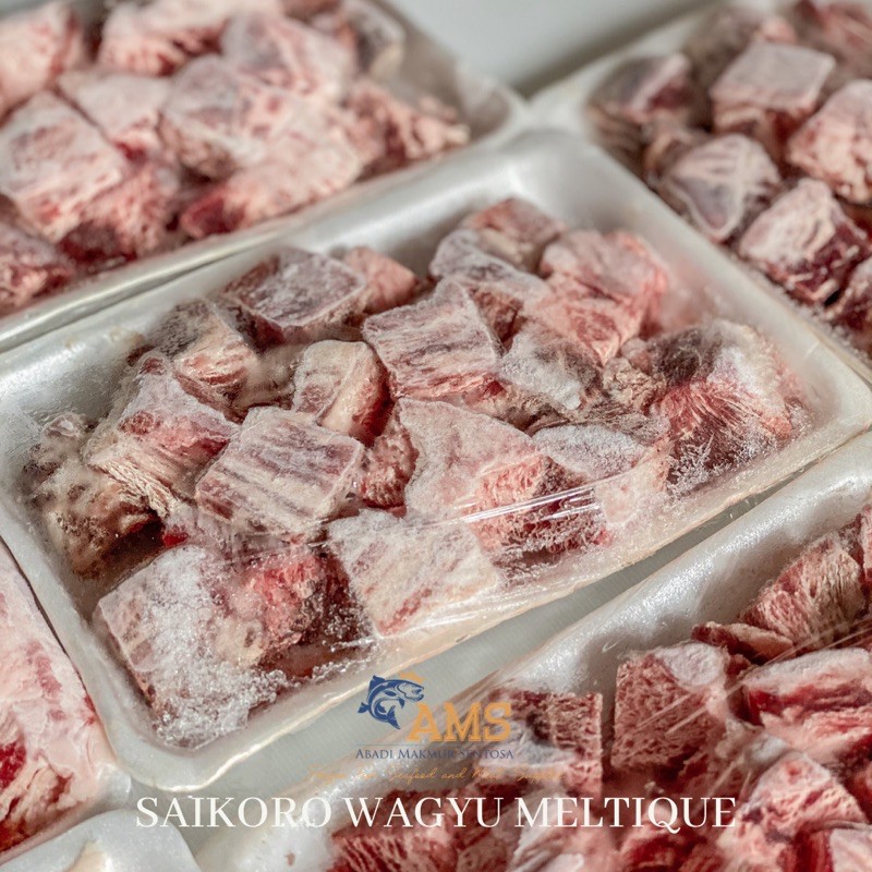 

Saikoro Wagyu Meltique Jogja 250 gr / Halal