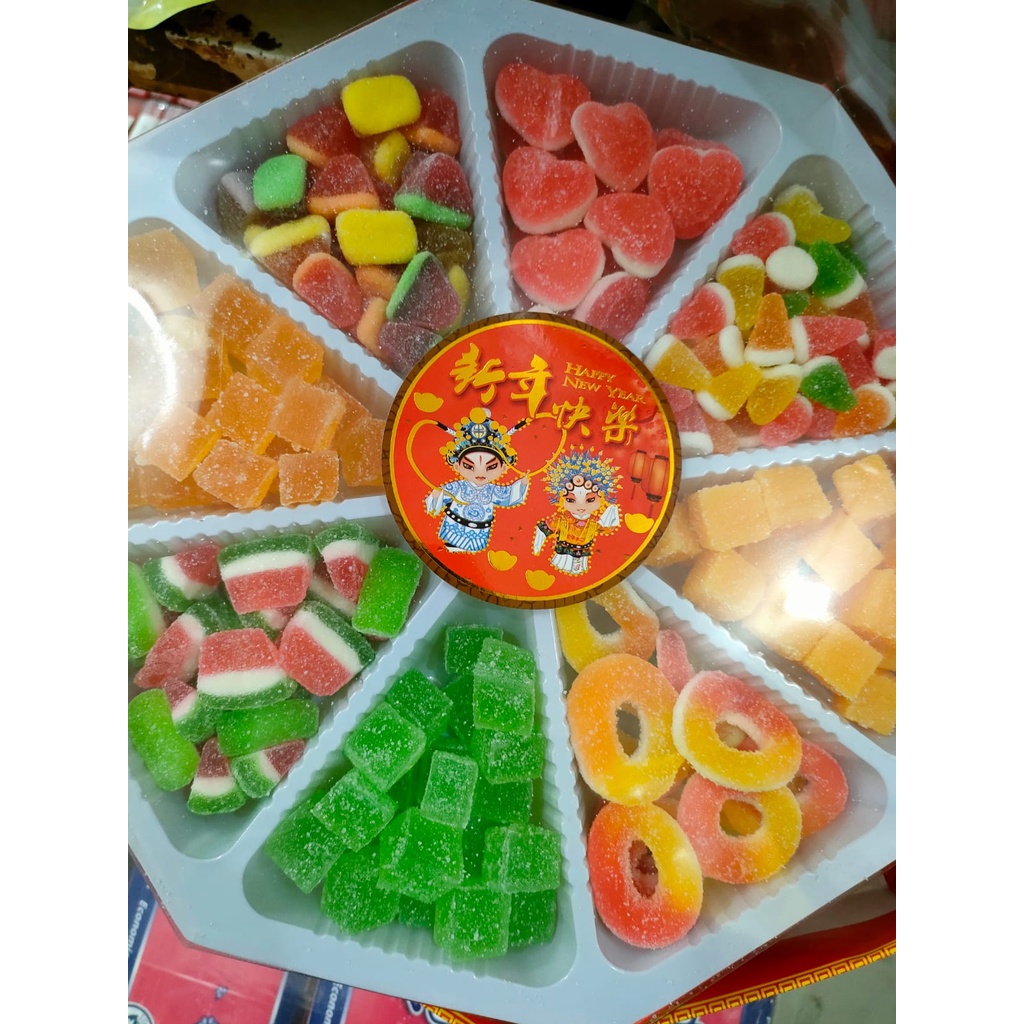 

MANISAN IMLEK PAK CHEN TANG / JELLY ISI 8 MACAM JELLY 500GR [BB]