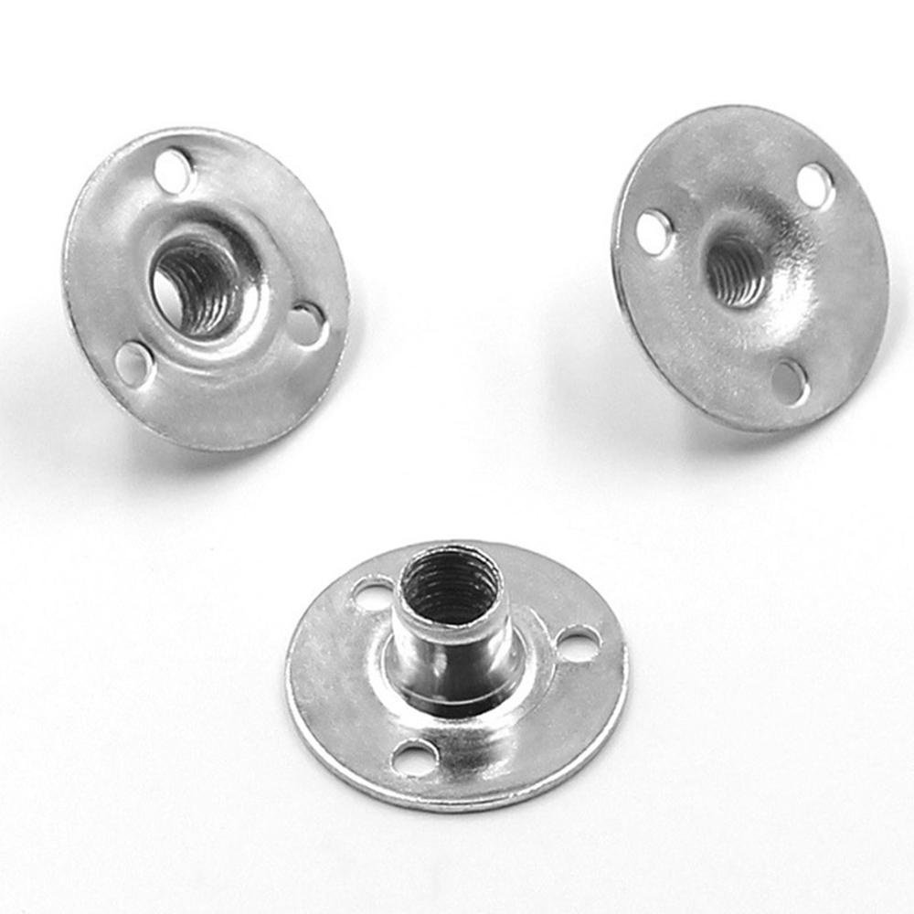 QUINTON T Nuts Carbon Steel 10pcs Galvanis Hardware Tee Nuts Splint Aksesori Furniture