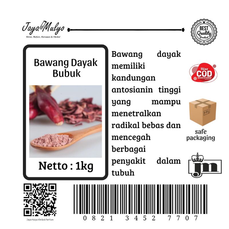 

Bawang Dayak Bubuk (1kg)
