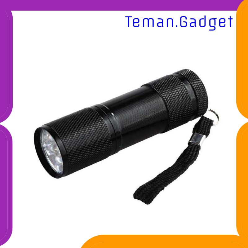 TG-IE190 TaffLED Senter LED Mini Ultraviolet UV 400nm 9 LED - UV-395