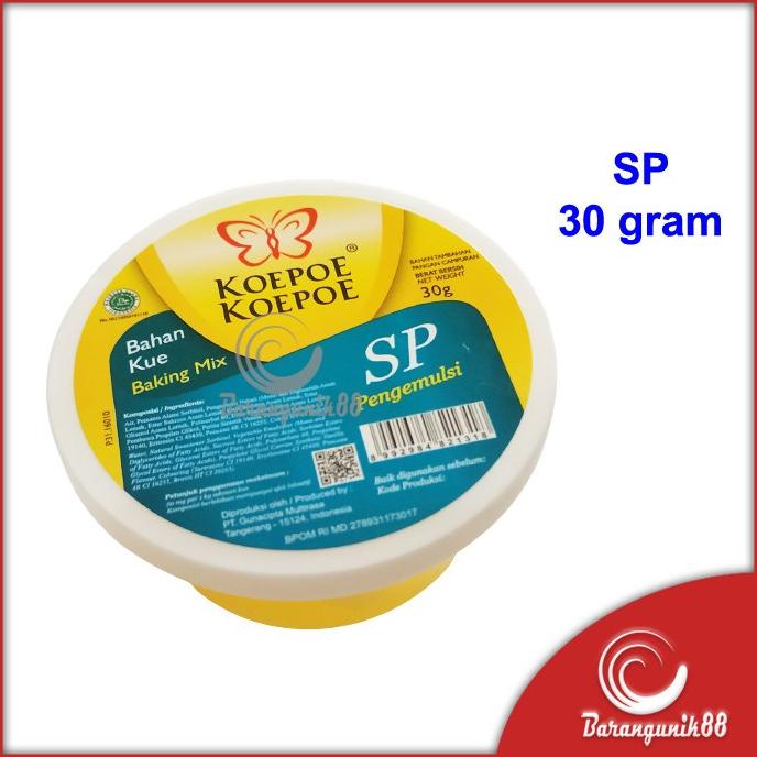 

Koepoe Koepoe SP Pengemulsi Pengembang Baking Mix 30 gram Bahan Kue Ku