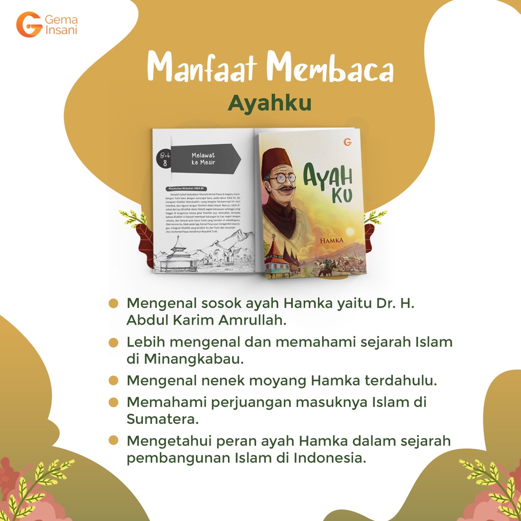 Buku Ayahku - Buya Hamka - Gema Insani 100% Original