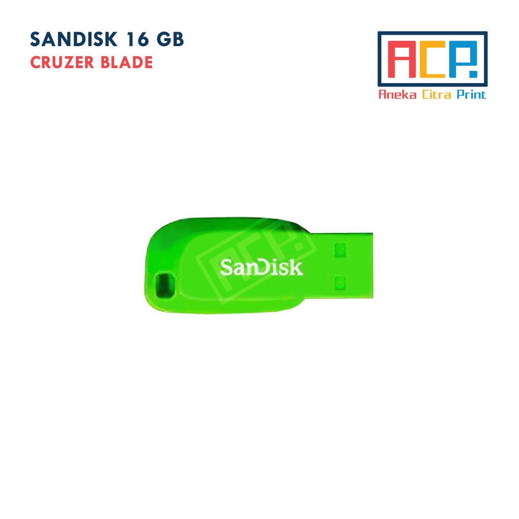 Flashdisk SanDisk 16GB Cruzer Blade Original Flash Disk 16 GB