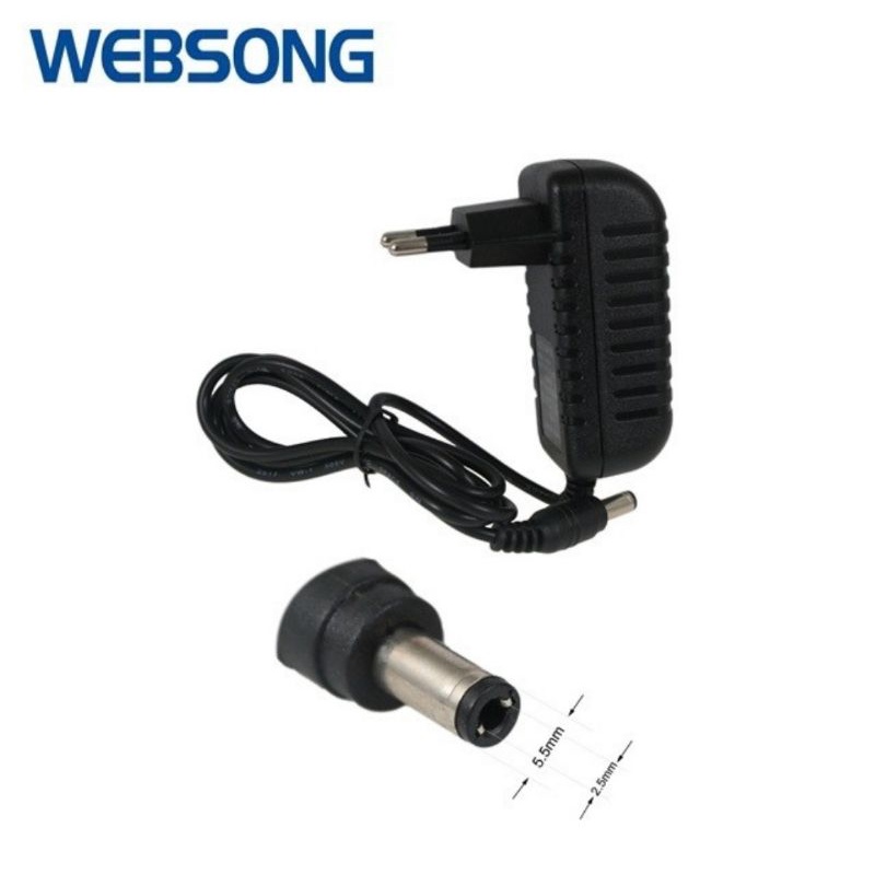 Adaptor 9V 1.5A Jack DC 5.5x2.5 WEBSONG