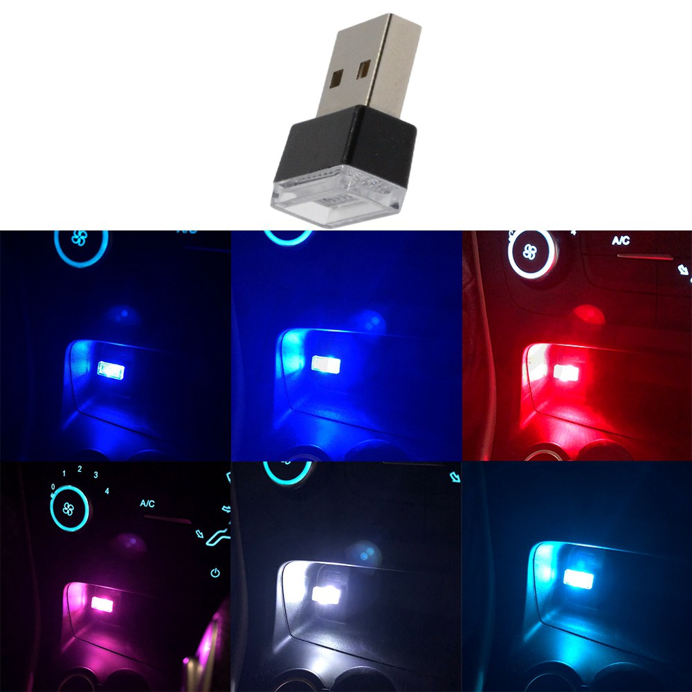 Lampu Darurat LED USB untuk Dekorasi Mobil