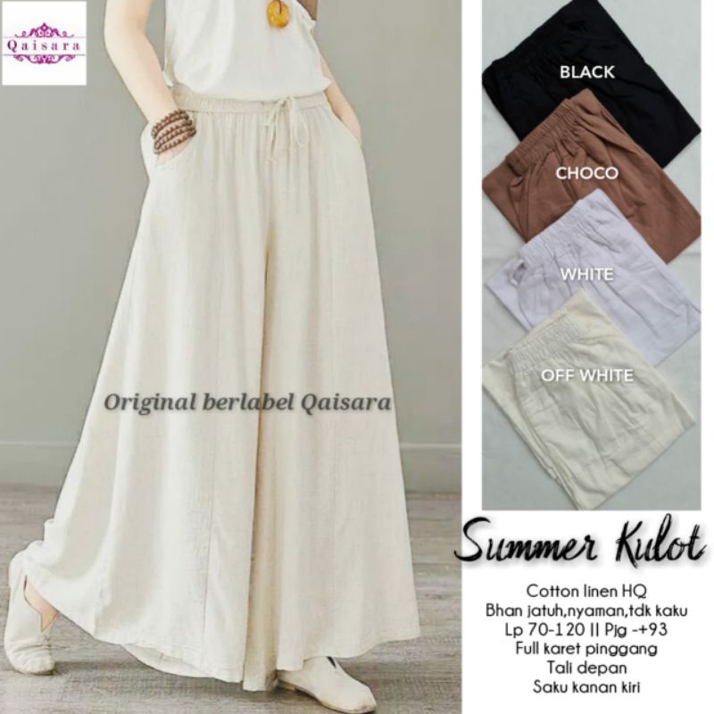 SUMMER KULOT BY QAISARA