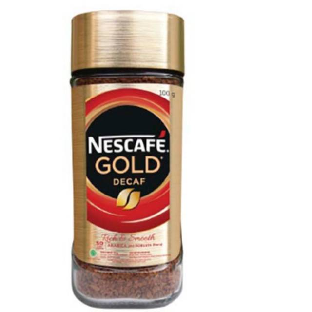 

NESCAFÉ Gold Kopi Instan Dekafein Kopi Hitam Jar 100 gr