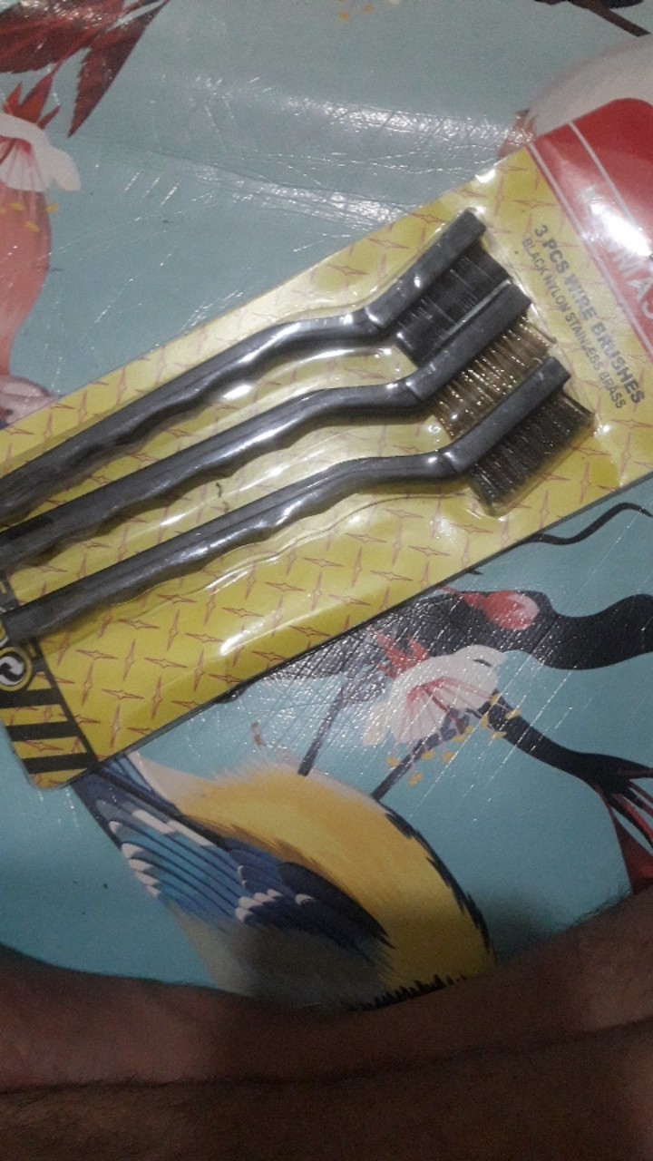 Kenmaster Sikat 3 In 1 Set Kawat Mini Set 3pcs 3 Pcs Sikat 3 In 1 Set