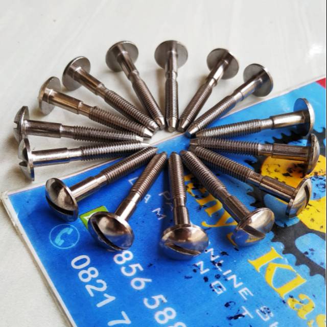 Baut dop aki side cover tutup aki honda win