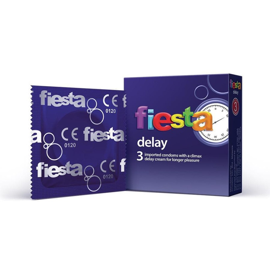 Kondom Fiesta Delay Tahan Lama isi 3 pcs