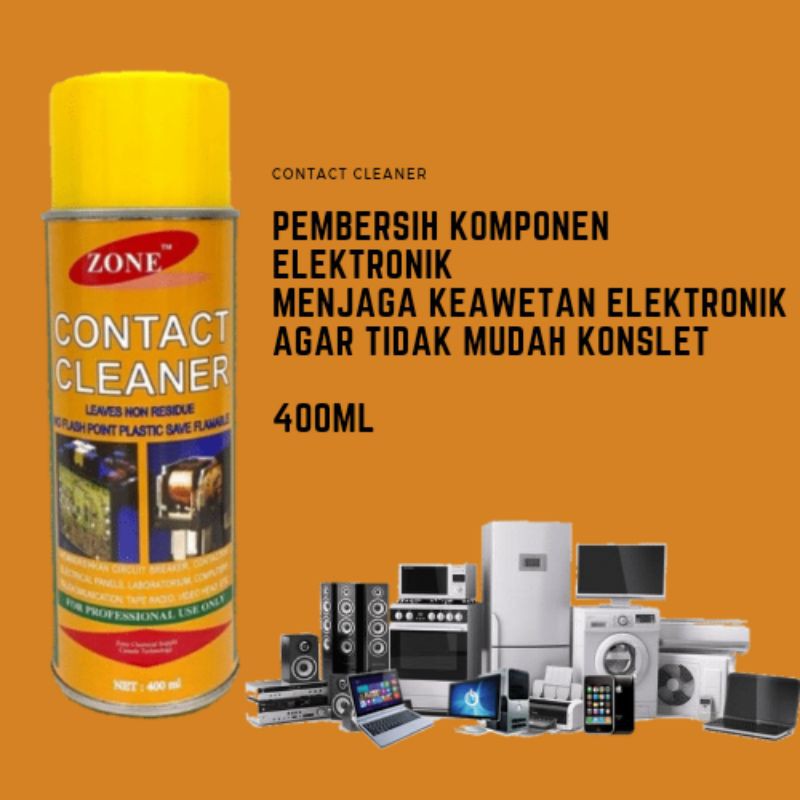 Contact Cleaner Pembersih Elektronik Elektrik Komputer Dan Semua Elektronic