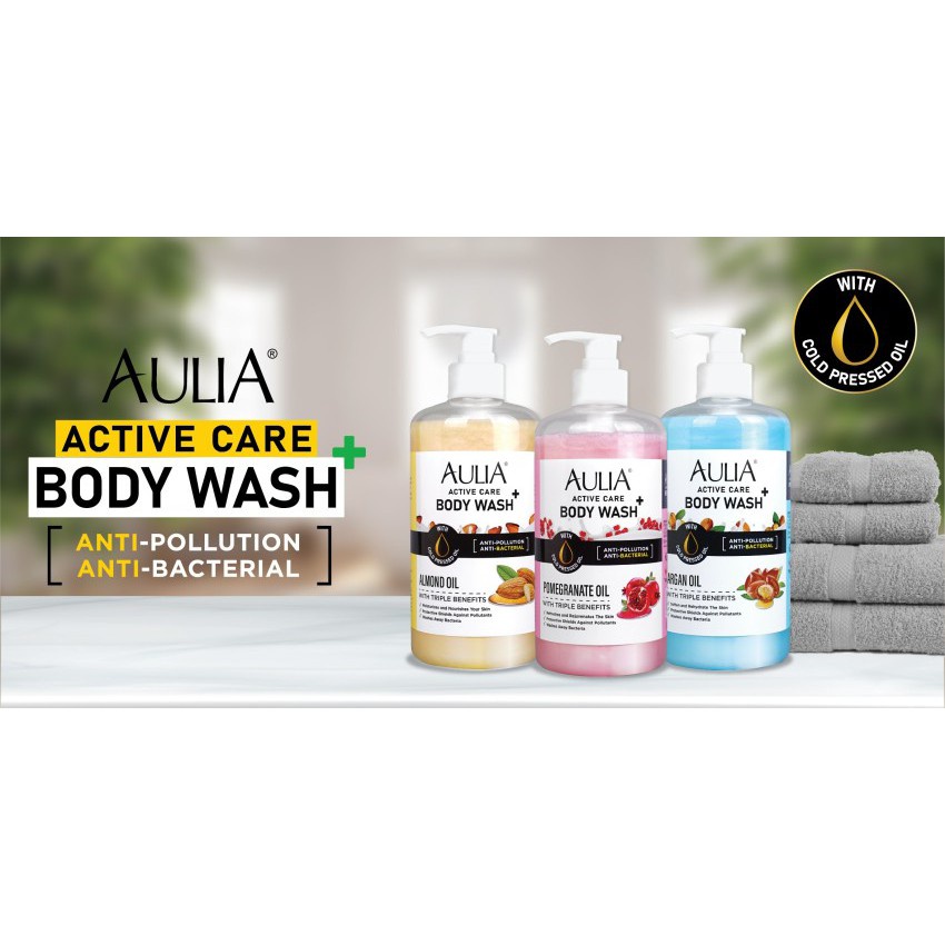 AULIA Active Care Body Wash 500ml