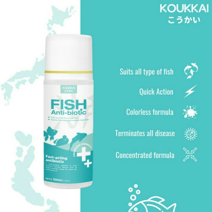 Obat Antibotik Ikan White Spot Koukai