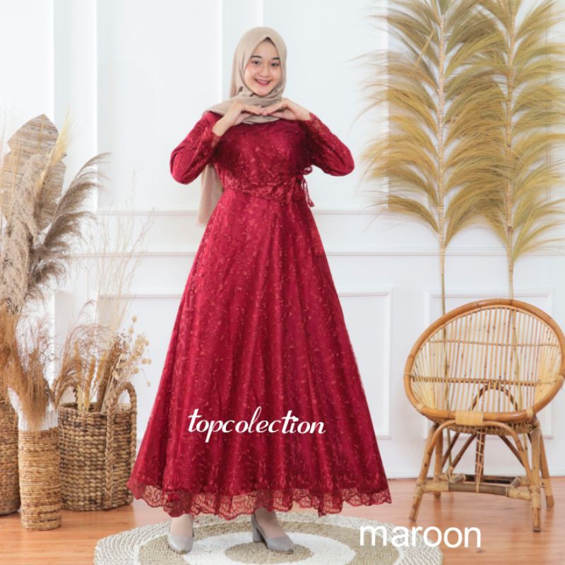 gamis syar'i gamis pesta.