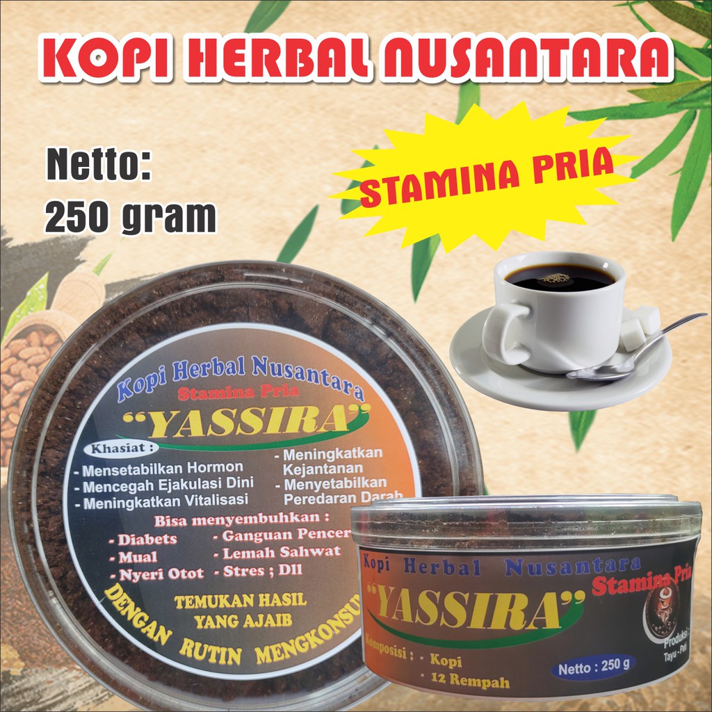 Kopi Herbal Nusantara-Stamina Pria