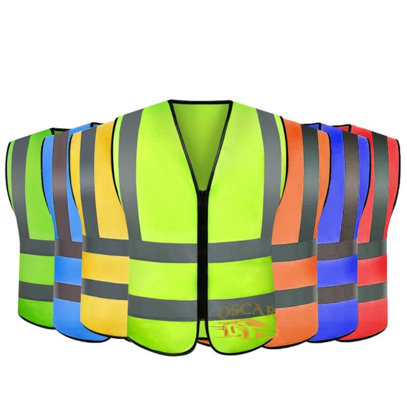 Rompi Safety Polyster Safety Vest Rompi Proyek Rompi Reflektif Rompi Parkir