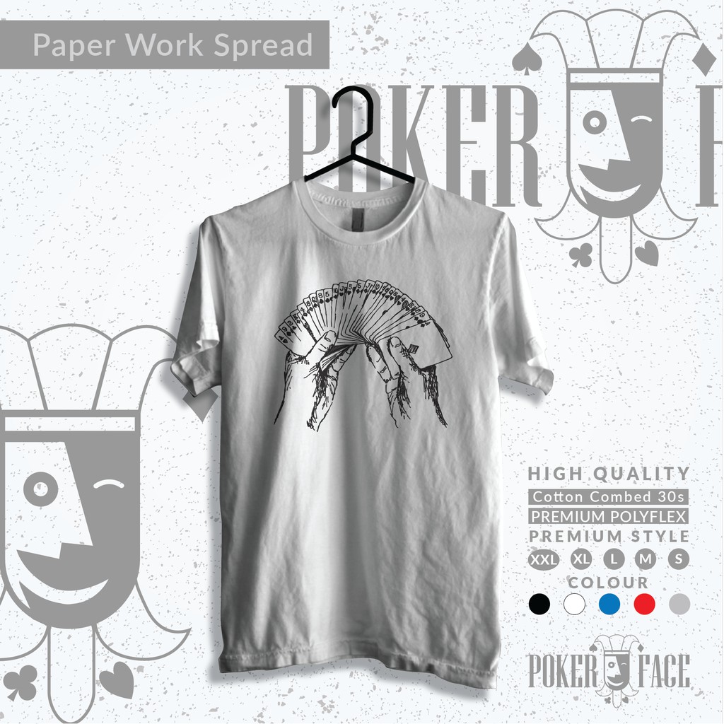 KAOS PREMIUM Paper Work Spread Card - Poker Face