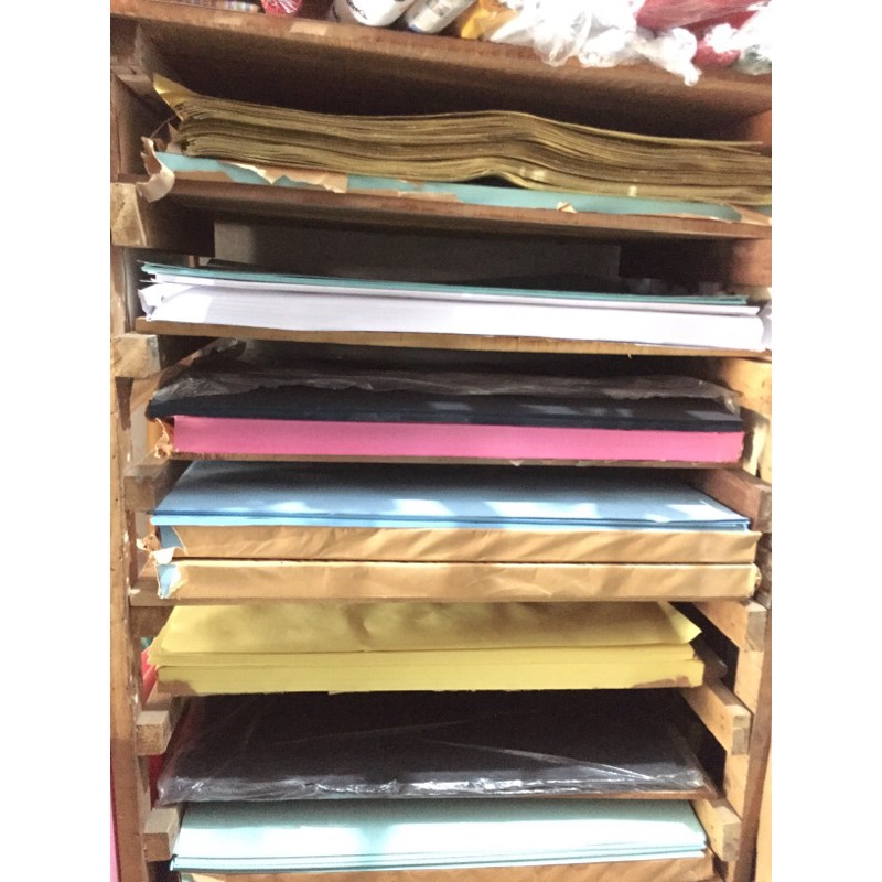 

KERTAS KARTON / KARTON MANILA WARNA (1 LEMBAR)