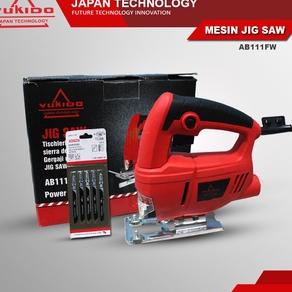 PROMO  MESIN GERGAJI UKIR KAYU GERGAJI TRIPLEK ELECTRIC JIGSAW YUKIDO TERMURAH DAN TERLARIS FREE MAT