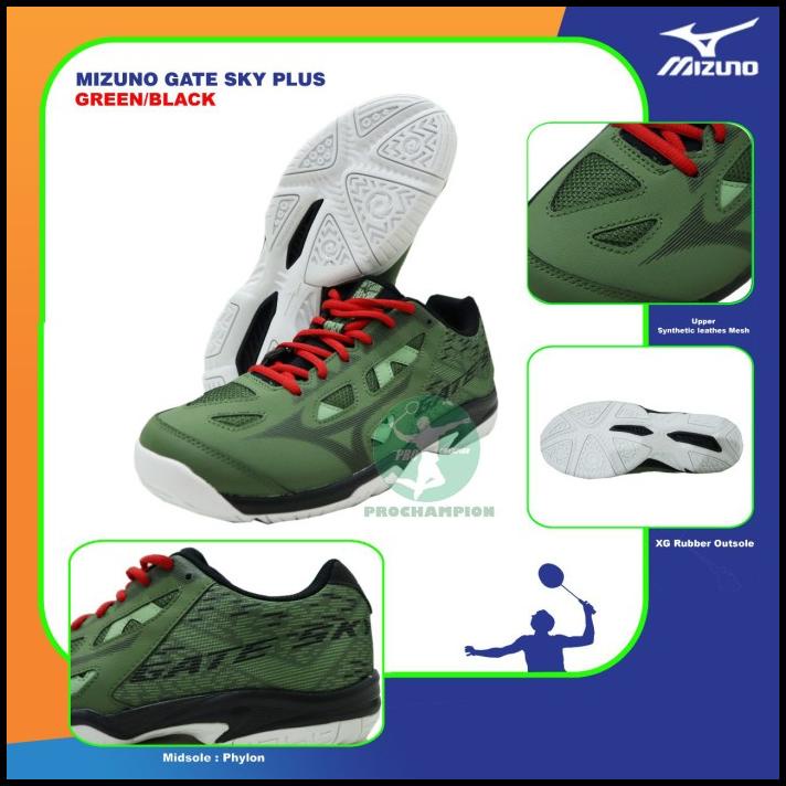 Mizuno Gate Sky Plus Sepatu Badminton Original