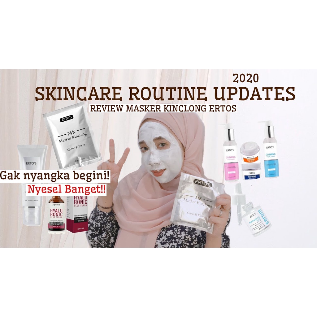 [ORI] MASKER WAJAH KINCLONG Mencerahkan &amp; Melembutkan dengan Kandungan Kombinasi Whitening Agent dan Anti Oxidant ASLI ORIGINAL