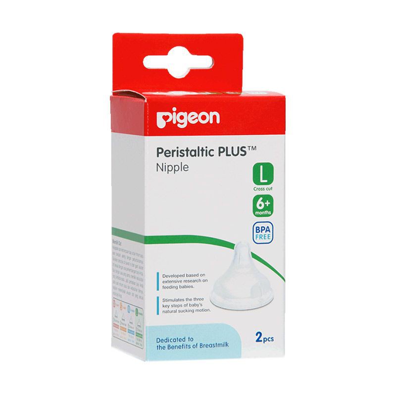 Peralatan Botol PIGEON NIPPLE PPWN ISI 2 SIZE SS/S/M/L dan PIGEON BOTOL PPWN ISI 3 160ML/240ML