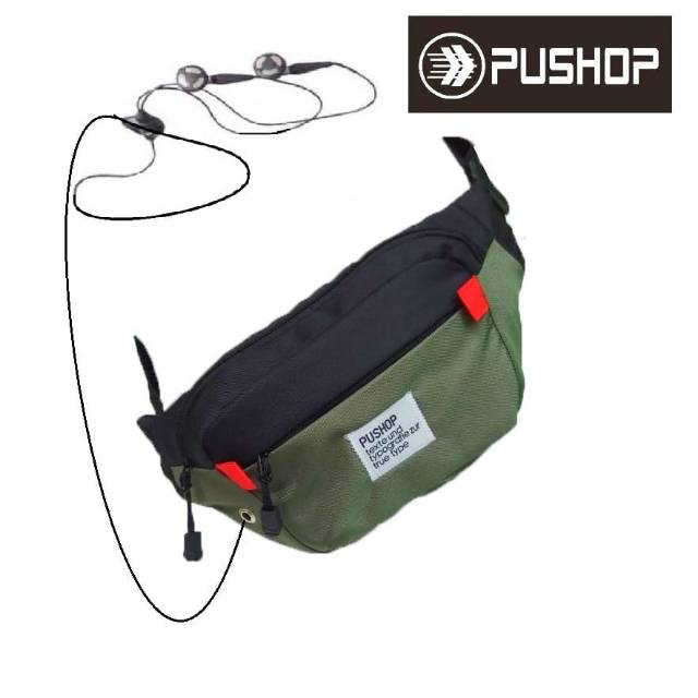 TAS WAISTBAG RISVAT MINI / TAS SELEMPANG