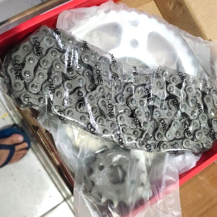 RSPS GIRSET JUPITER MX NEW CHAIN KIT JUPITER MX NEW 14T-38T i-one